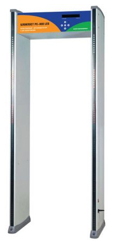 Многозонный арочный металлодетектор "Блокпост РС-800 LED" 