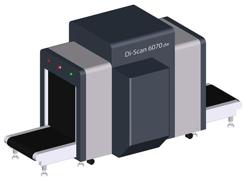 "Di-Scan 6070 DW" -  рентгеновская установка для досмотра ручной клади и багажа 