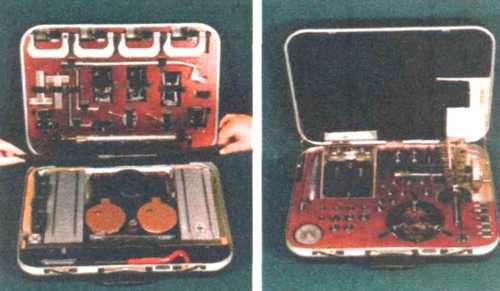 Набор механических приспособлений для ручного дистанционного расснаряжения взрывных устройств и вскрытия чемоданов "Выпад-ПО"